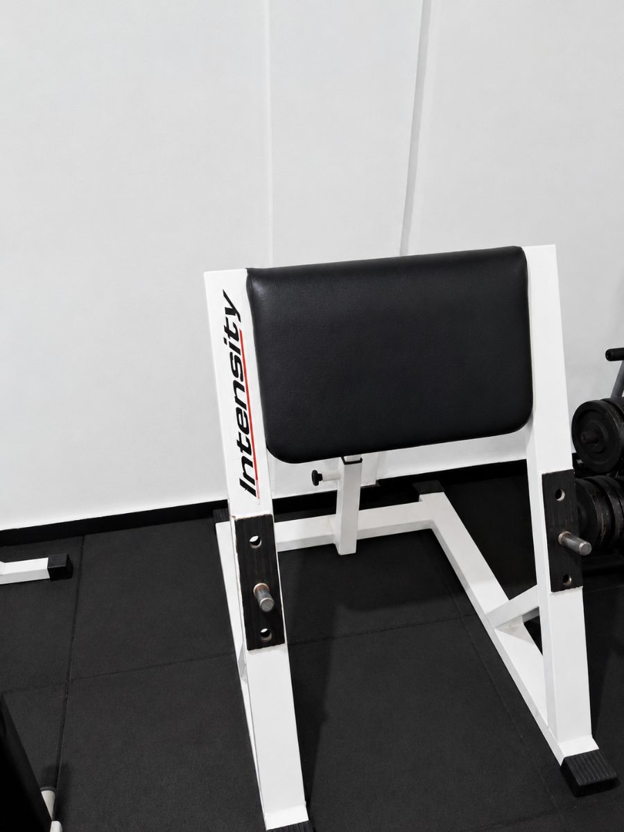 Banco de apoio acolchoado para exercícios de braço — Cia Postural